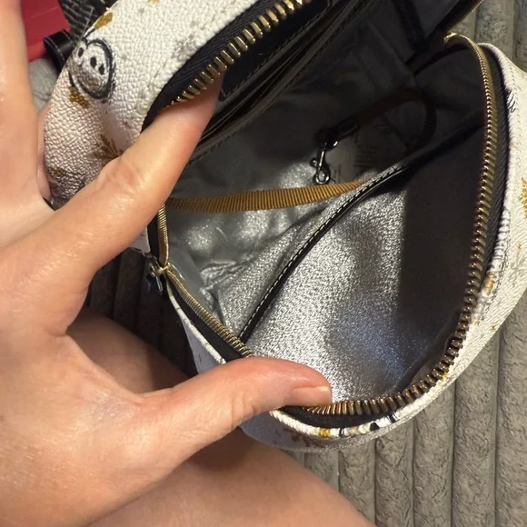 Dooney & Bourke White Backpack with Disney Print - Picture 5 of 7